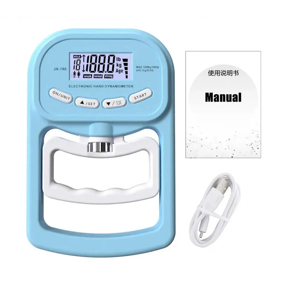 Durable Hand Strength Tester Grip Strength Trainer Electronic Hand Dynamometer Grip Strength Tester for Measuring for Handgrip