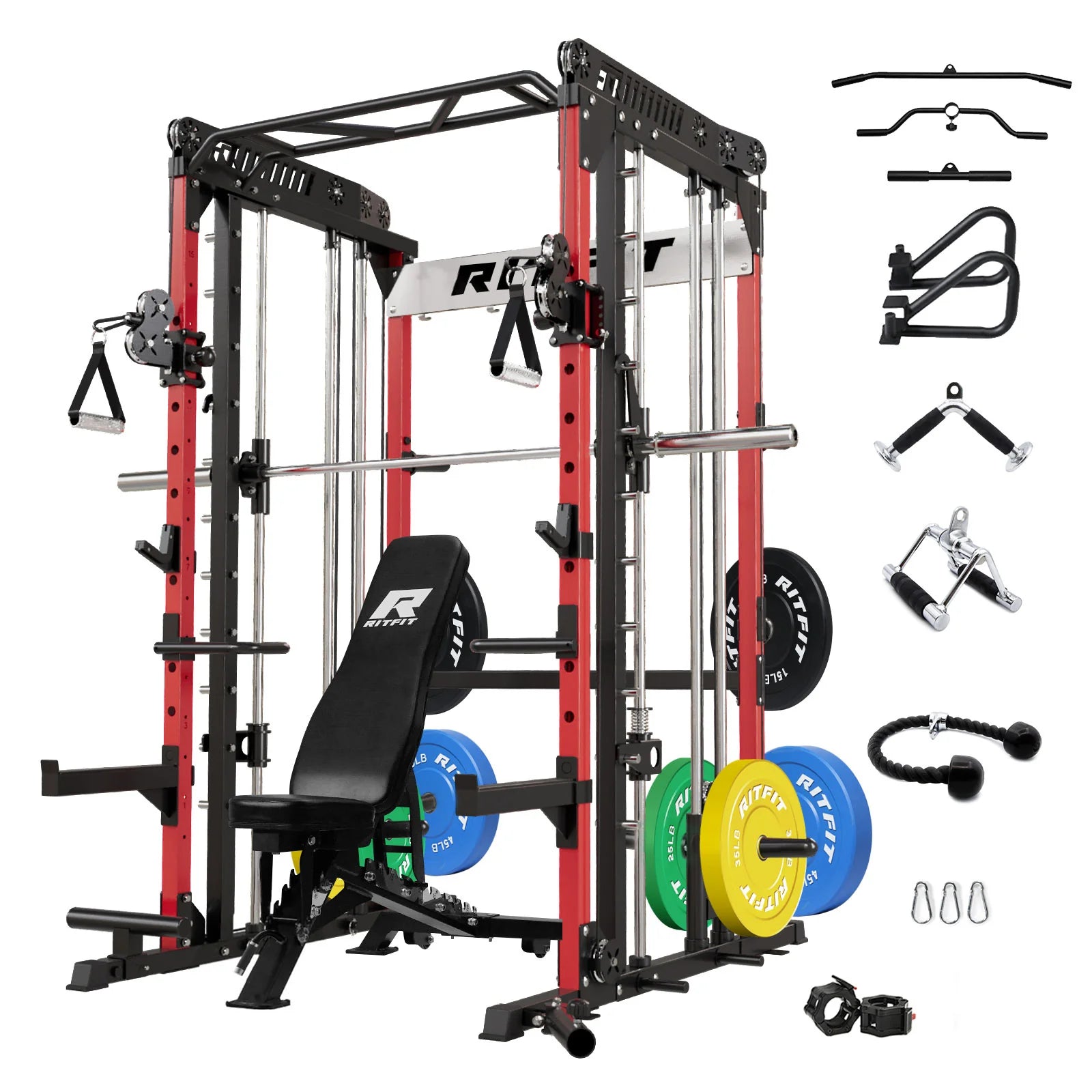 M1 PRO Smith Machine Home Gym Package Comprehensive All-In-One Workout System