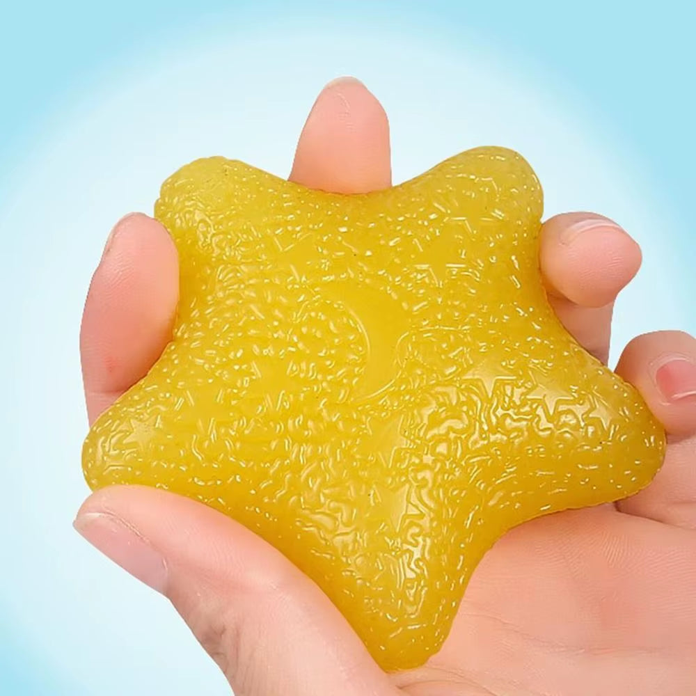 New Silicone Hand Grip Trainer Grip Training Exercise Squeeze Hand Stress Ball Squeeze Stress Relief Grip Strength Balls