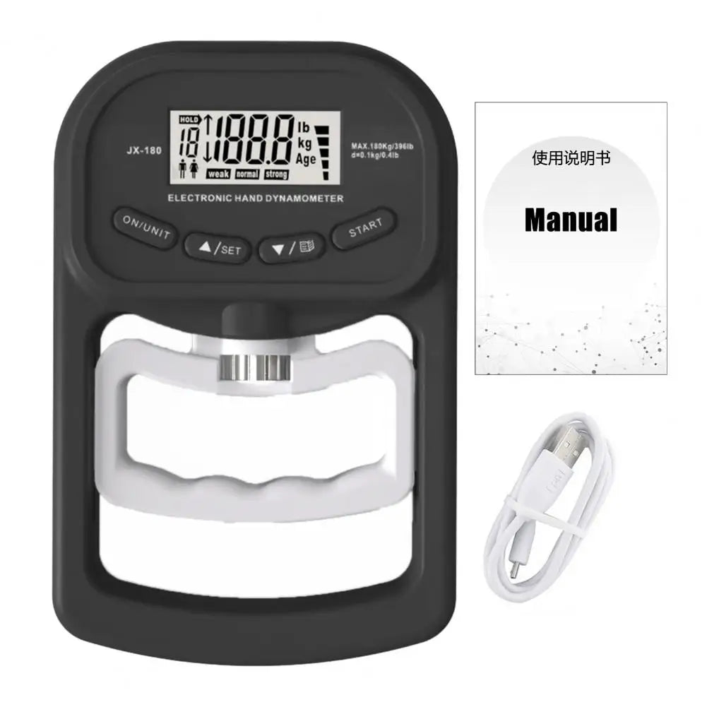 Durable Hand Strength Tester Grip Strength Trainer Electronic Hand Dynamometer Grip Strength Tester for Measuring for Handgrip