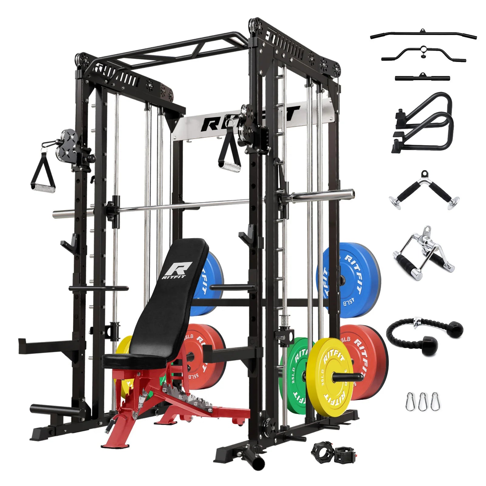 M1 PRO Smith Machine Home Gym Package Comprehensive All-In-One Workout System