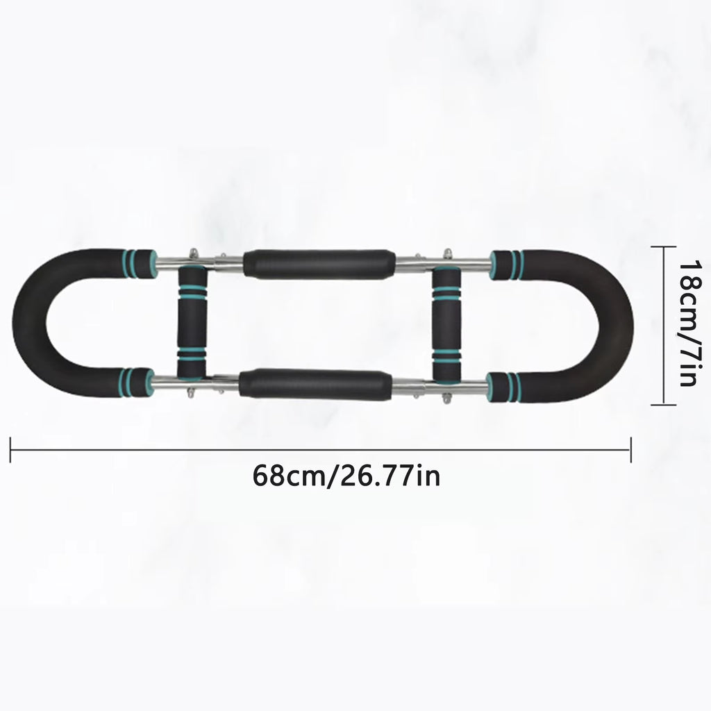 Hand Gripper Strengths Adjustable U Shape Chest Arm Exerciser Home Gym Fitness Equipment Multifunctional Wrist Power Trainer