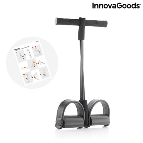 Multifunction Resistance Bands – 4-in-1 Training Set with Exercise Guide