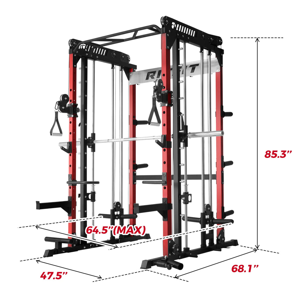 M1 PRO Smith Machine Home Gym Package Comprehensive All-In-One Workout System