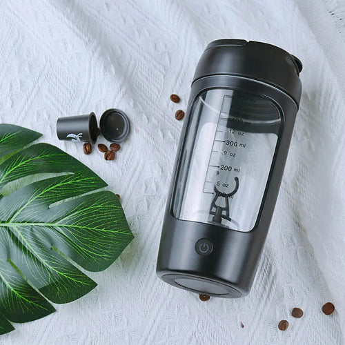 Electric Protein Shaker Bottle – Rechargeable by USB