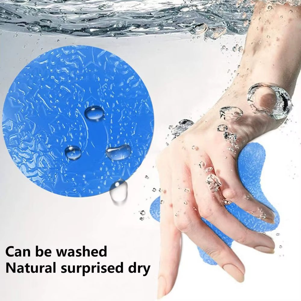 New Silicone Hand Grip Trainer Grip Training Exercise Squeeze Hand Stress Ball Squeeze Stress Relief Grip Strength Balls