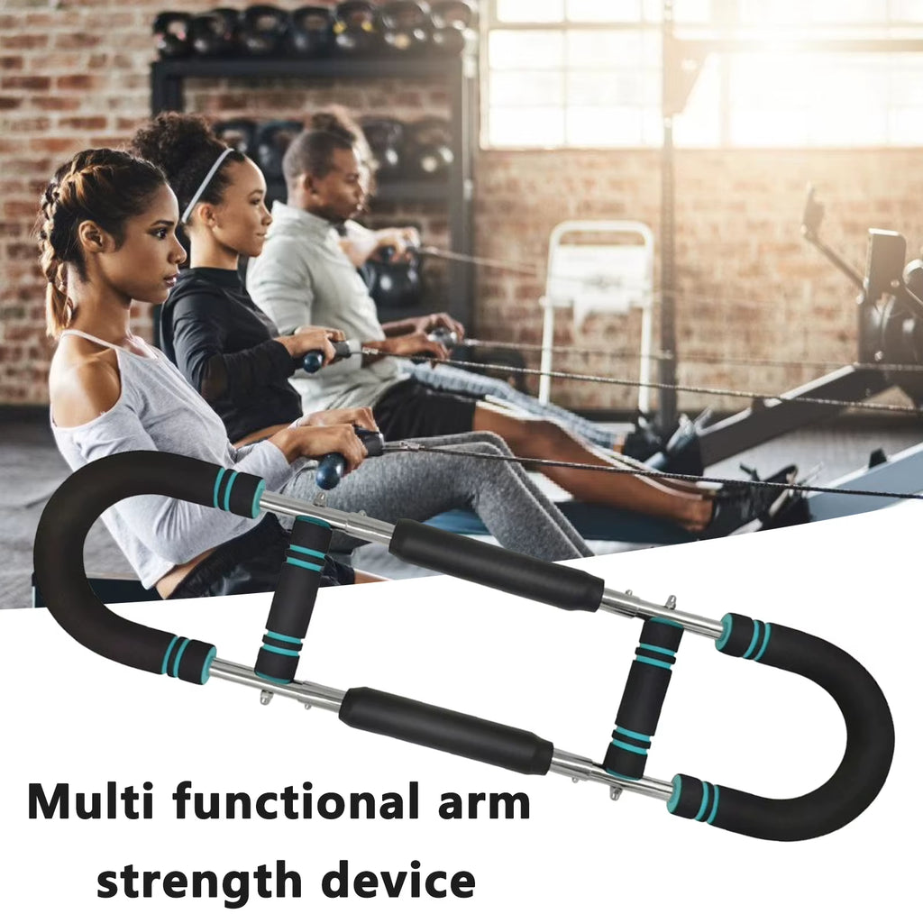 Hand Gripper Strengths Adjustable U Shape Chest Arm Exerciser Home Gym Fitness Equipment Multifunctional Wrist Power Trainer