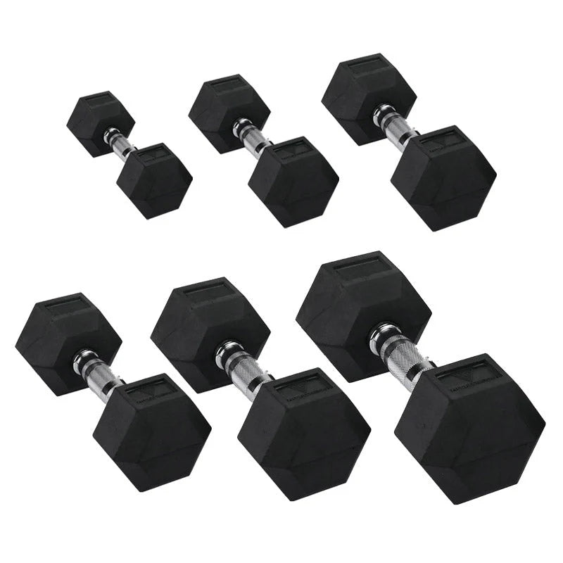 Hex Dumbbell Set - Choice of Weight