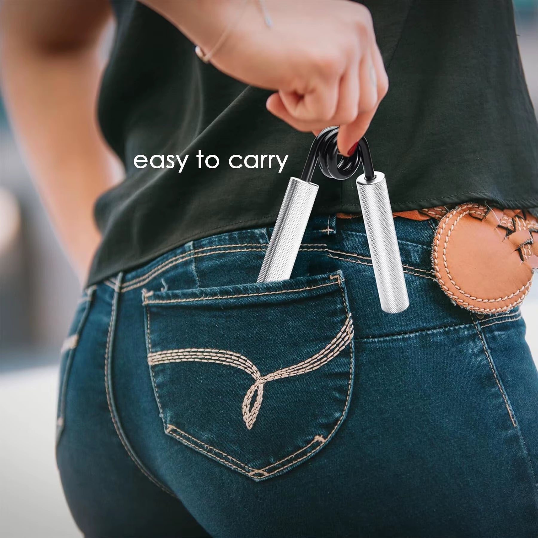 Metal Grip Strength Trainer 100Lb/150Lb/200Lb Grip, Non-Slip Hand Grip for Muscle Strengthening and Hand Rehabilitation Exercise